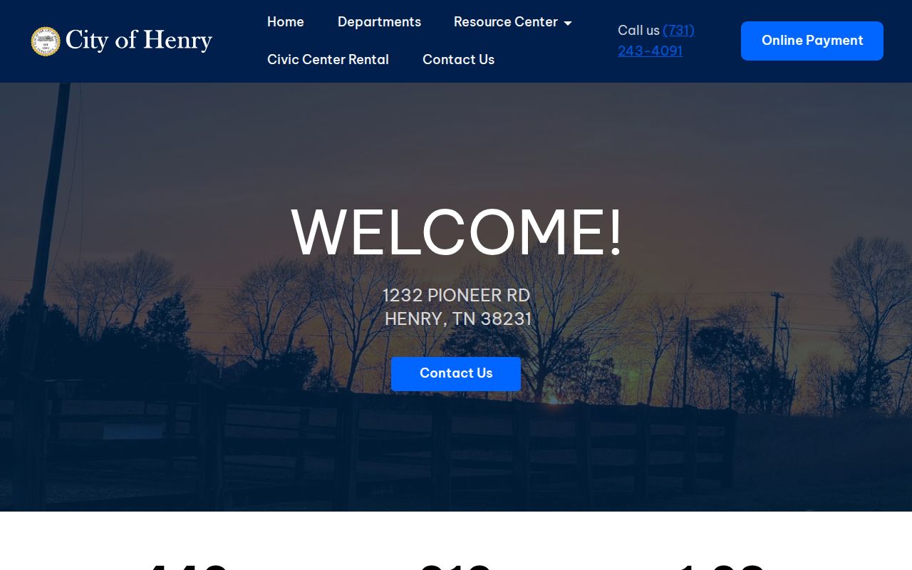 Municipal government in the City of Henry