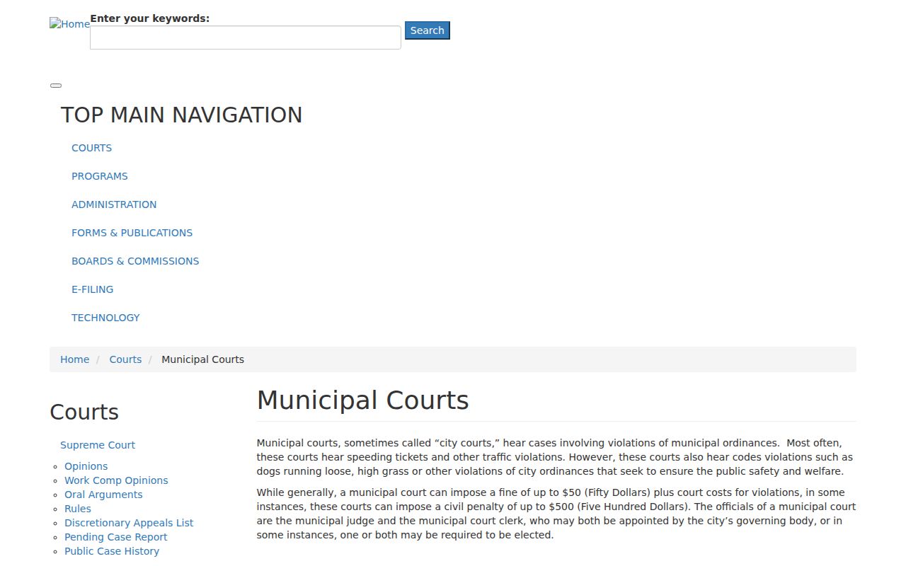 Tennessee municipal court information for Henry County warrant records